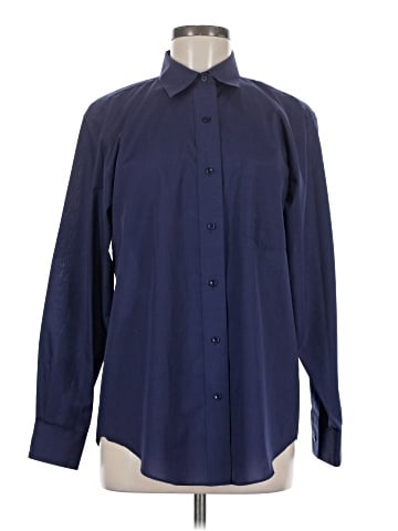 Foxcroft Long Sleeve Button-Down Shirt (view 1)