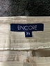 Encore Stripes Ivory Casual Pants Size 20 - photo 4