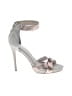 Belle Badgley Mischka Metallic Silver Gold Sandals Size 6 - photo 1