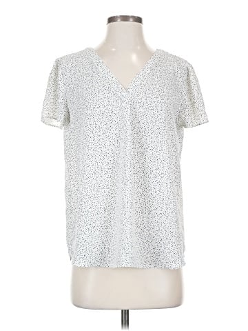 Ann Taylor LOFT Outlet Short Sleeve Blouse (view 1)