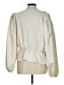 Express 100% Polyester Ivory 3/4 Sleeve Blouse Size L - photo 2