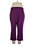 Chaus Purple Active Pants Size 14 - photo 2