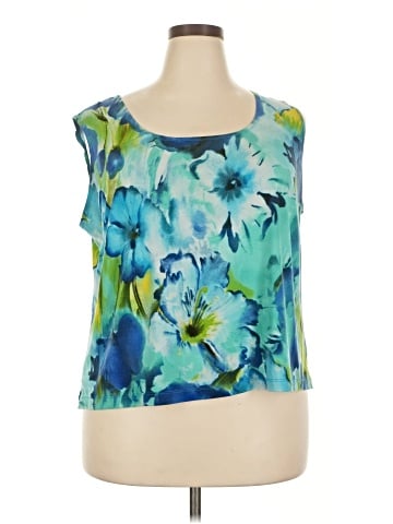 Perceptions Sleeveless Blouse (view 1)