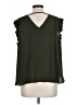 Assorted Brands 100% Polyester Green Sleeveless Blouse Size L (estimated) - photo 2