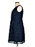 W by Worth 100% Polyester Blue Cocktail Dress Size 0 - photo 5