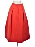 H&M Solid Red Formal Skirt Size 4 - photo 2