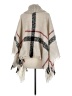 Main Strip Ivory Poncho Size Med - Lg - photo 2