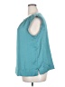 Talbots 100% Polyester Teal Sleeveless Blouse Size 20 Petite - photo 5