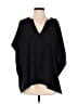 Crosby 100% Polyester Black 3/4 Sleeve Blouse Size S - photo 1