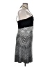 Portocruz Houndstooth Black Cocktail Dress Size XL - photo 4
