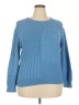 Time and Tru Blue Pullover Sweater Size XXL - photo 1