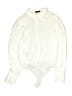 Danielle Bernstein Ivory White Long Sleeve Blouse Size L - photo 1