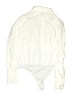 Danielle Bernstein Ivory White Long Sleeve Blouse Size L - photo 2