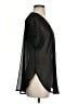 Bear Dance 100% Polyester Black Short Sleeve Blouse Size S - photo 4