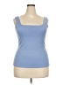 Nine West Blue Tank Top Size XXL - photo 1