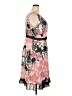 Jonathan Martin 100% Polyester Print Pink Cocktail Dress Size 20w - photo 4
