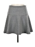 Merona Solid Gray Casual Skirt Size 6 - photo 1