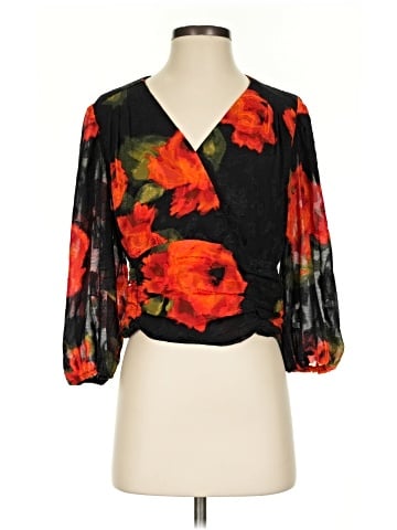 Laundry by Shelli Segal 3/4 Sleeve Blouse (view 1)