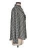 Ann Taylor Houndstooth Black Long Sleeve Blouse Size M - photo 4