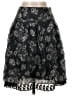 Jigsaw 100% Silk Paisley Black Silk Skirt Size UK 6 / US 2 - photo 1