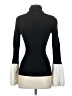 Bebe Black Long Sleeve Top Size XS - photo 2