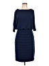 AA Studio AA 100% Polyester Solid Blue Cocktail Dress Size 12 - photo 1