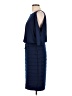 AA Studio AA 100% Polyester Solid Blue Cocktail Dress Size 12 - photo 5