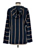 Faherty 100% Cotton Blue Pullover Sweater Size M - photo 2