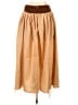 Unbranded 100% Polyester Solid Tan Casual Skirt Size M - photo 2