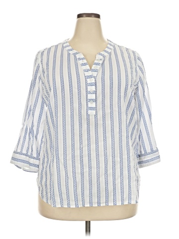 Talbots Outlet 3/4 Sleeve Blouse (view 1)
