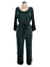Gap Solid Green Jumpsuit Size L - photo 1