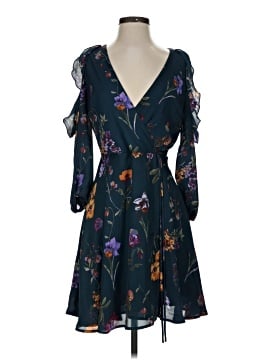 blue rain wrap dress Rulebreaker Wrapdress, Blue Hawaii Cotton