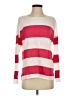 360 Sweater 100% Cotton Stripes Red Pullover Sweater Size S - photo 1