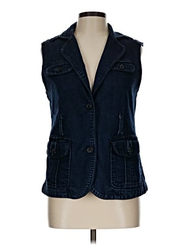 Kenar Denim Vest (view 1)