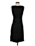 Theory 100% Silk Solid Black Cocktail Dress Size 4 - photo 2
