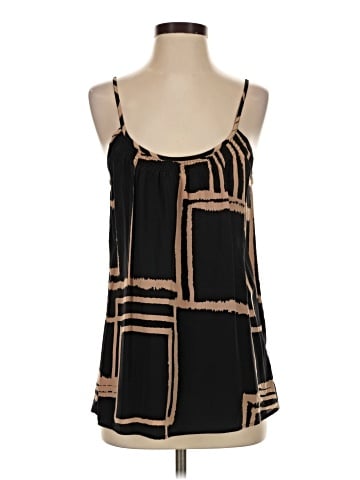 Tucker Sleeveless Silk Top (view 1)