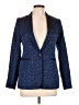 Banana Republic Animal Print Blue Blazer Size 2 - photo 1