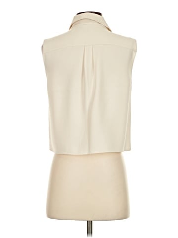 Theory Sleeveless Button-Down Shirt (view 2)