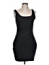 Express Solid Black Cocktail Dress Size L - photo 1