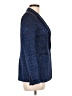 Banana Republic Animal Print Blue Blazer Size 2 - photo 4