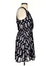 Lush 100% Polyester Paisley Blue Casual Dress Size S - photo 4