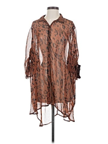 Minkpink 3/4 Sleeve Blouse (view 1)