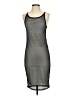 Bongo 100% Polyester Gray Casual Dress Size S - photo 1