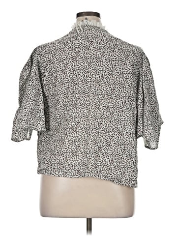 Anthropologie 3/4 Sleeve Blouse (view 2)