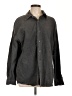 DAZY Solid Gray Long Sleeve Button-Down Shirt Size L - photo 1