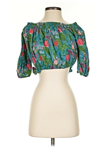 Fabindia 3/4 Sleeve Blouse (view 1)