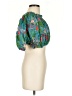 Fabindia 100% Cotton Green 3/4 Sleeve Blouse Size XS - photo 4