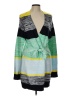 Lane Bryant Color Block Green Cardigan Size 10 - 12 Plus - photo 1
