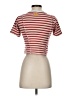 Assorted Brands Stripes Red Short Sleeve Turtleneck Size XS (estimated) - photo 2
