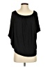 Cherish Black Short Sleeve Blouse Size S - photo 1